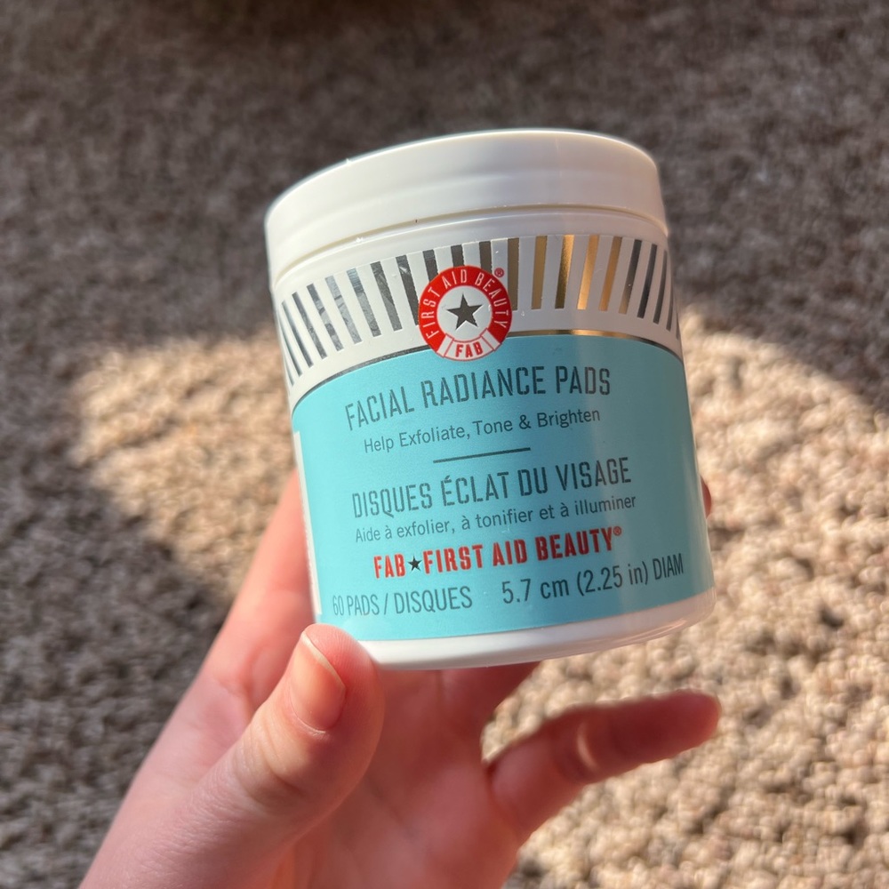 New Facial Radiance Pads from First Aid Beauty